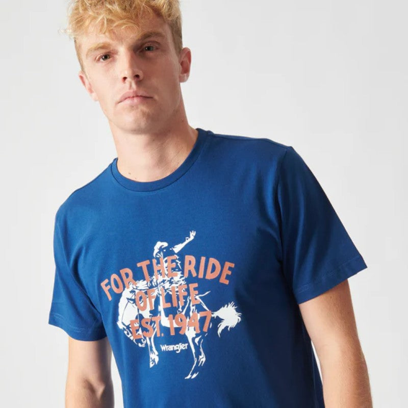 Legend SS Tee in Navy