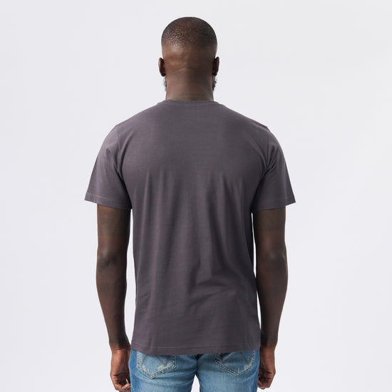 Post SS Tee in Faded Black