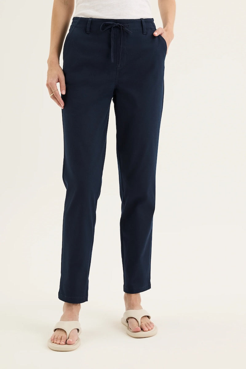 Mont Stretch Chino in Navy