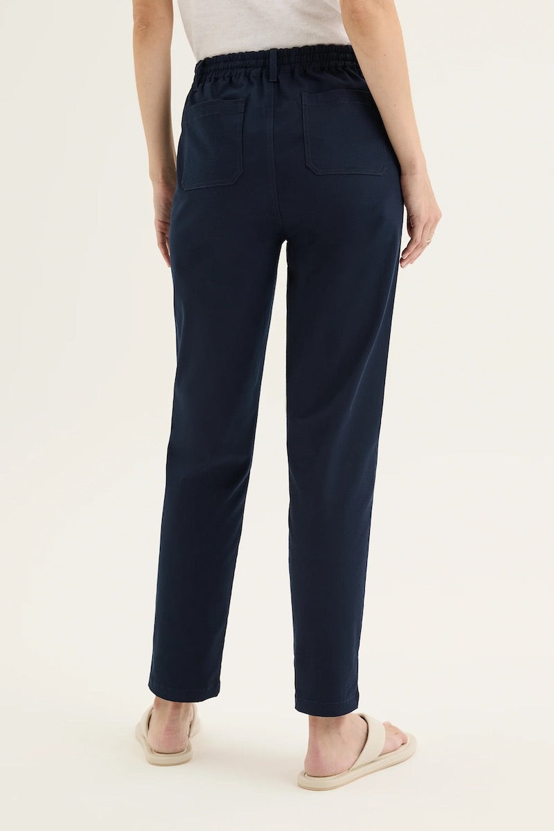 Mont Stretch Chino in Navy