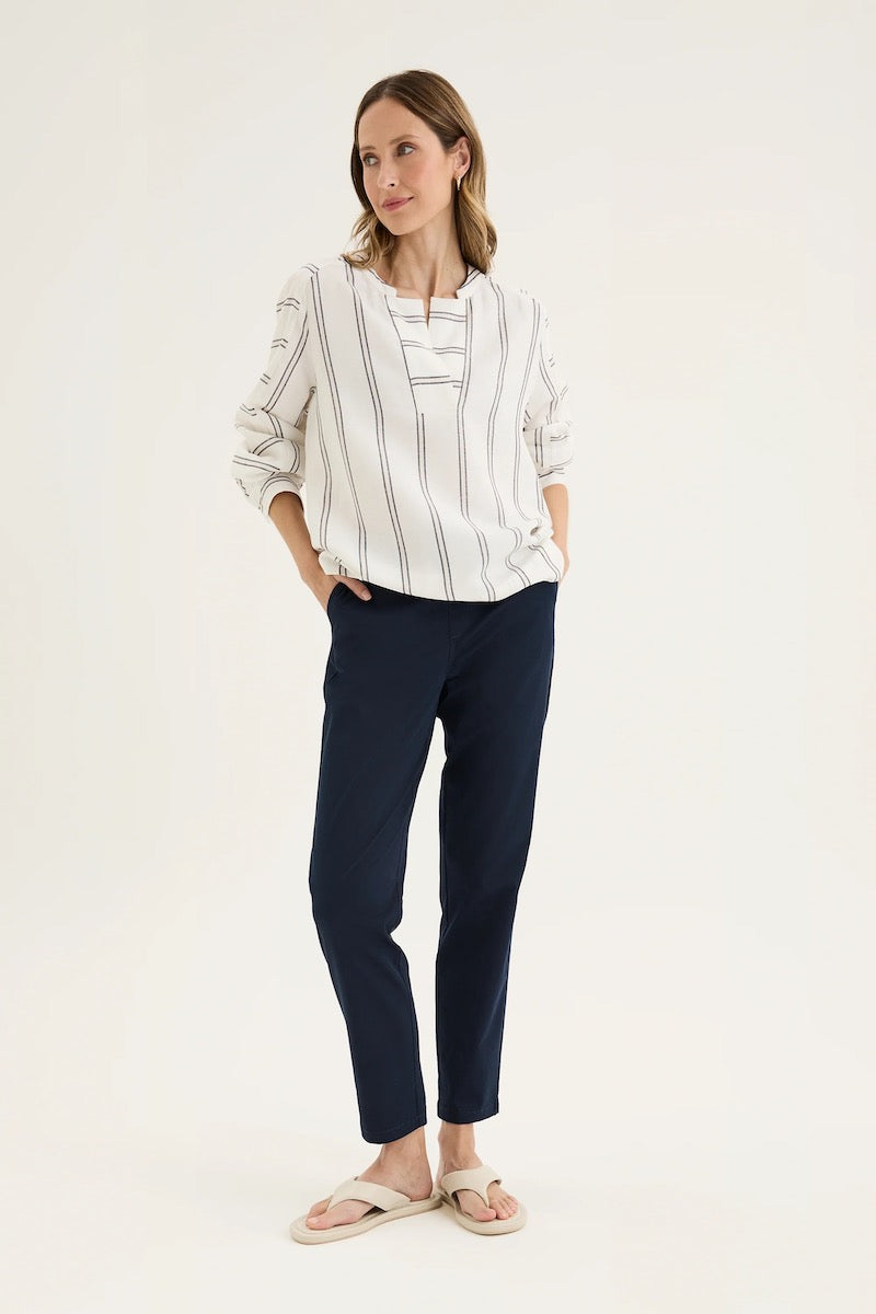 Mont Stretch Chino in Navy