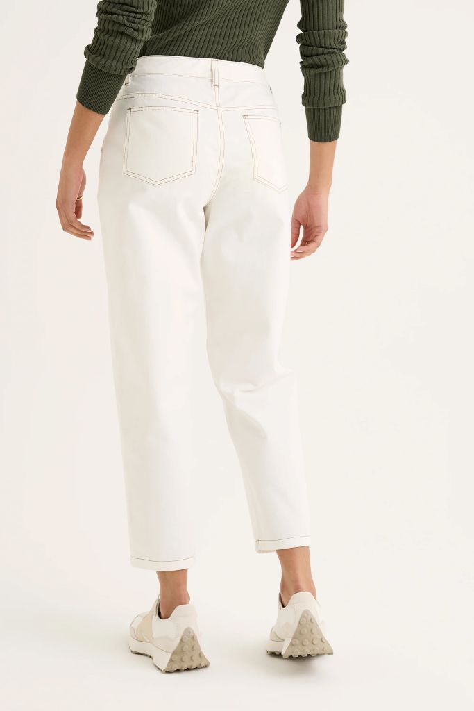 Briar Slim Leg Jean in Ecru