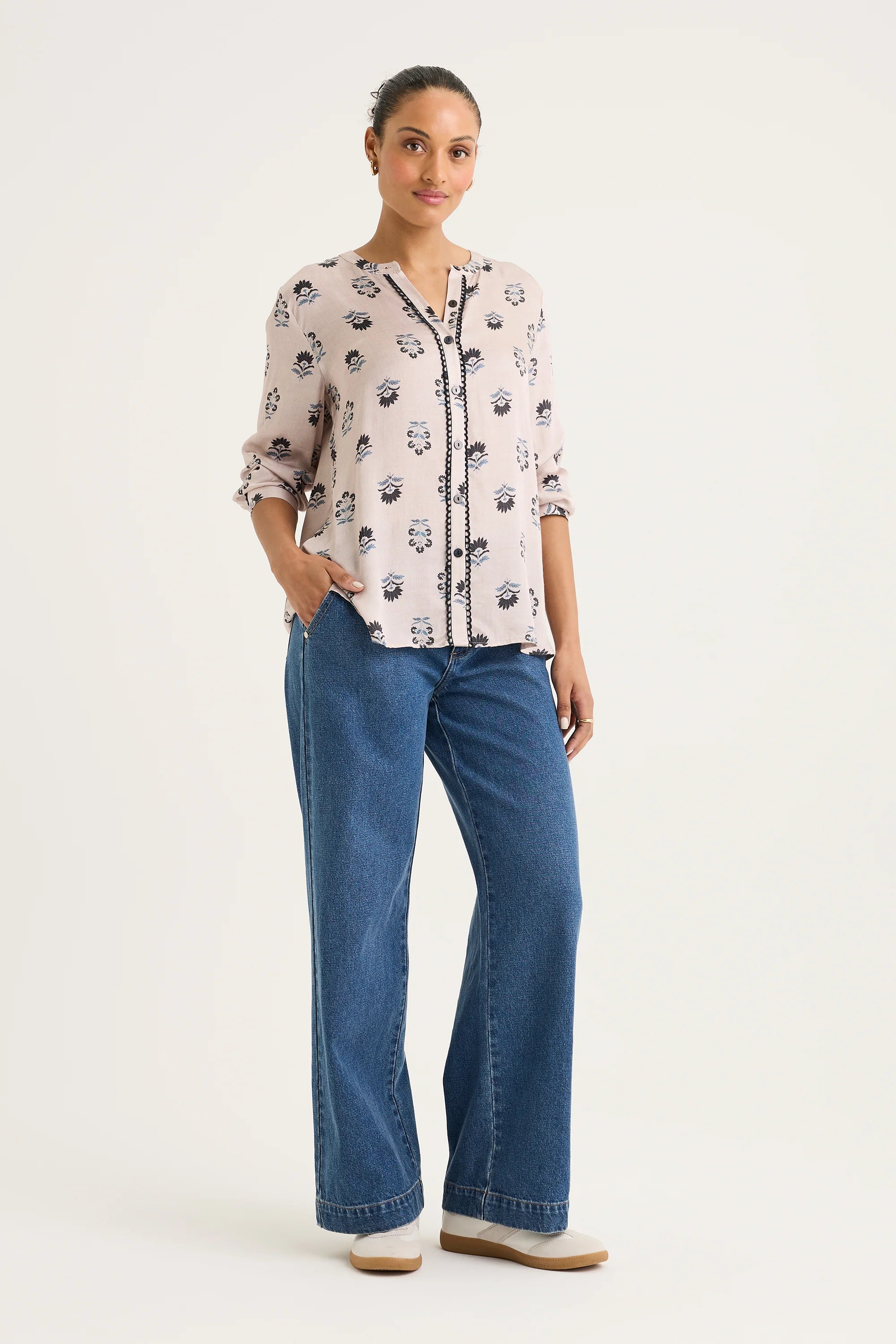 Flint Shirt in Camel