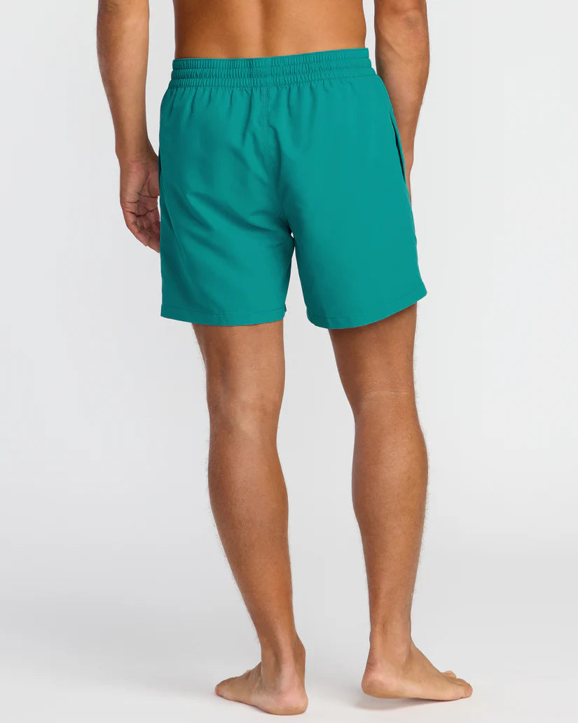 All Day Layback Volley Short in Real Teal