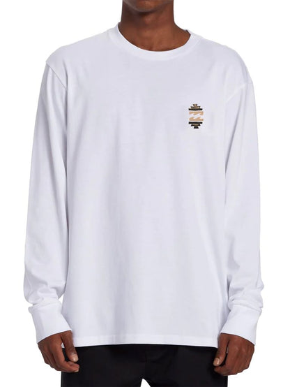 Iconic Africa L/S Tee in White