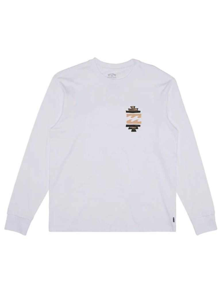 Iconic Africa L/S Tee in White