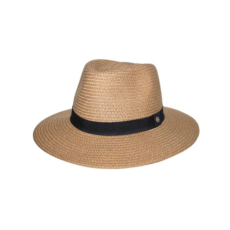Braided Fedora in Caramel
