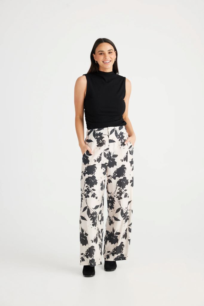 Dana Pant in Shadow Bloom