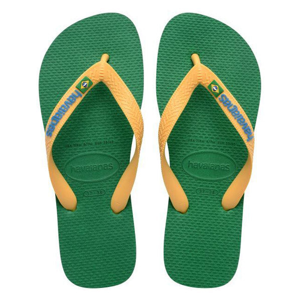 Brazil Logo in Green / Yellow