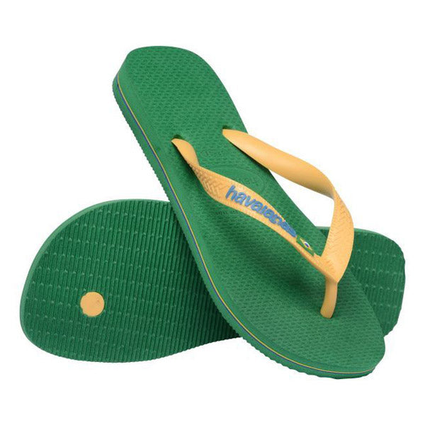 Brazil Logo in Green / Yellow
