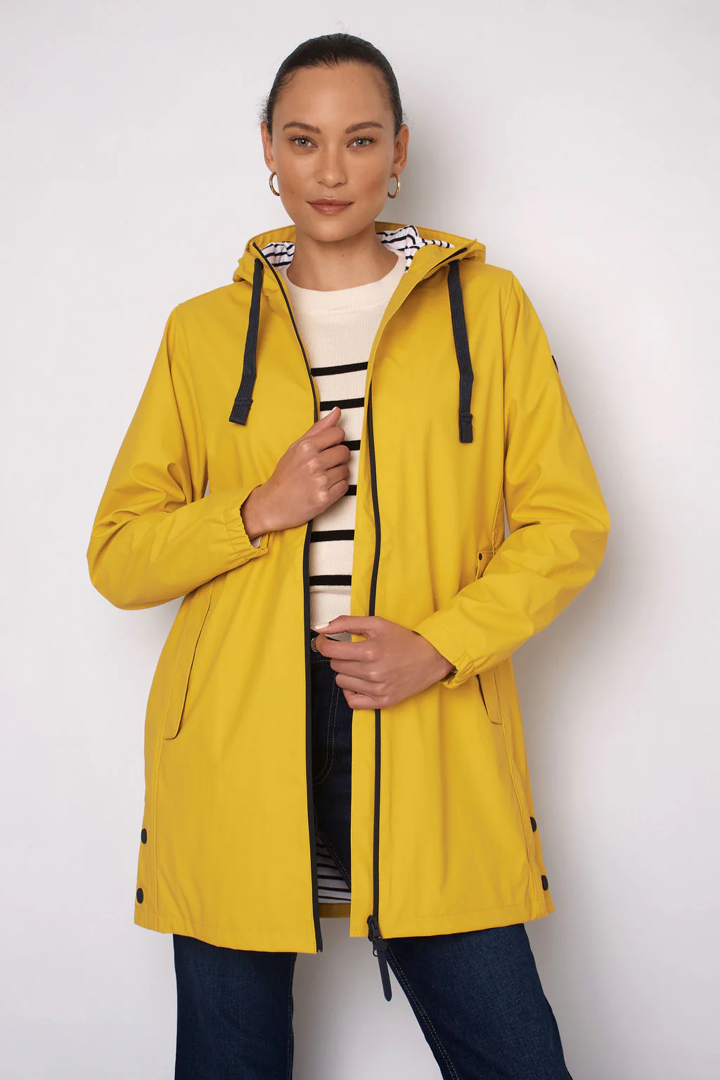 Cabra Rain Jacket in Yellow