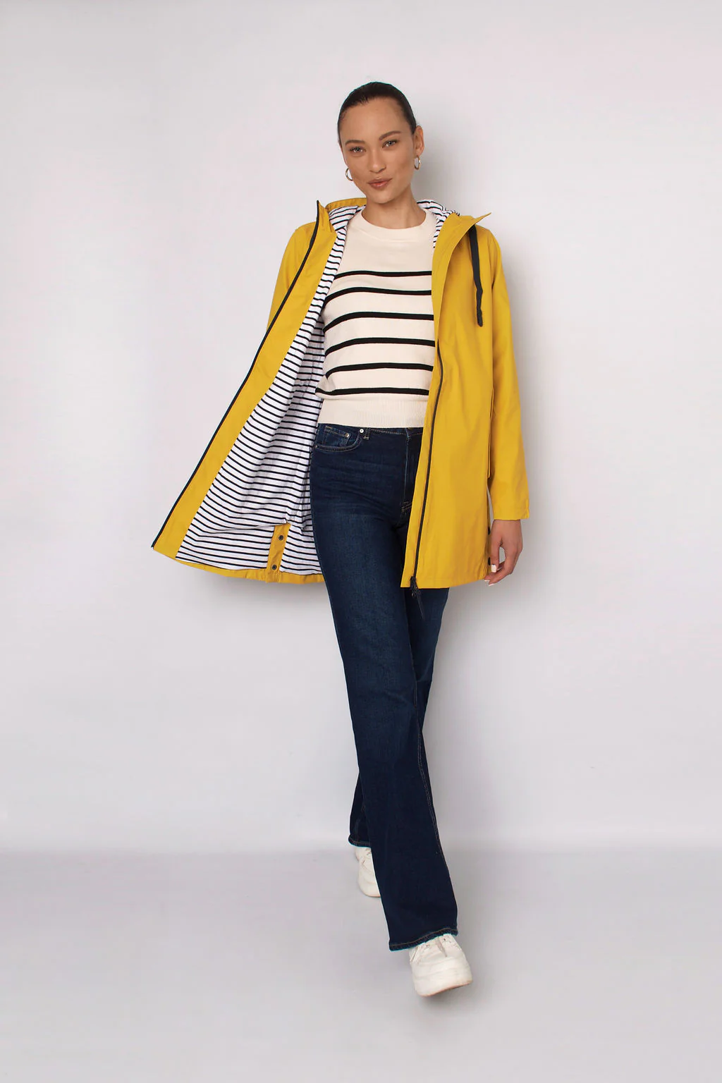 Cabra Rain Jacket in Yellow