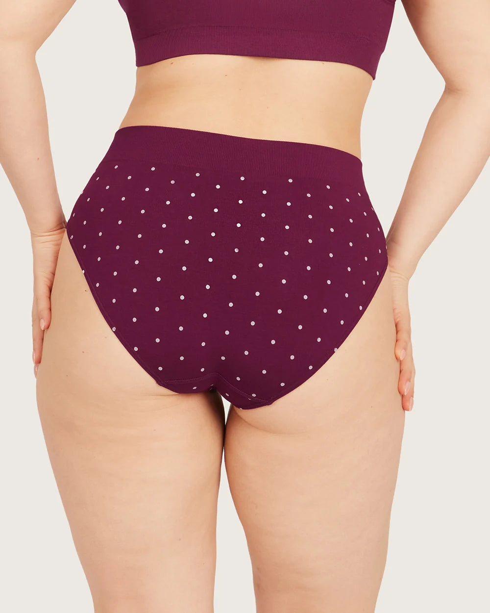 Bamboo Full Briefs in BCA Dark Pink