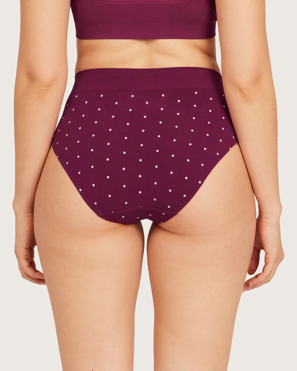 Bamboo Full Briefs in BCA Dark Pink