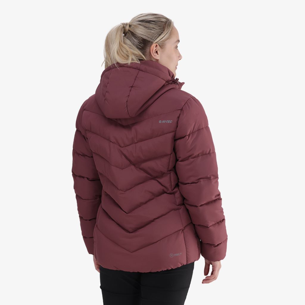 Lily Insulated Jacket in Wild Ginger