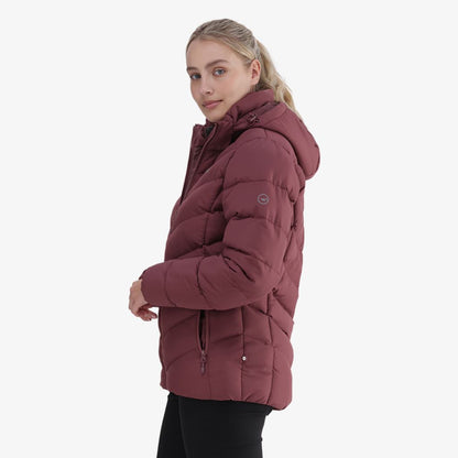 Lily Insulated Jacket in Wild Ginger
