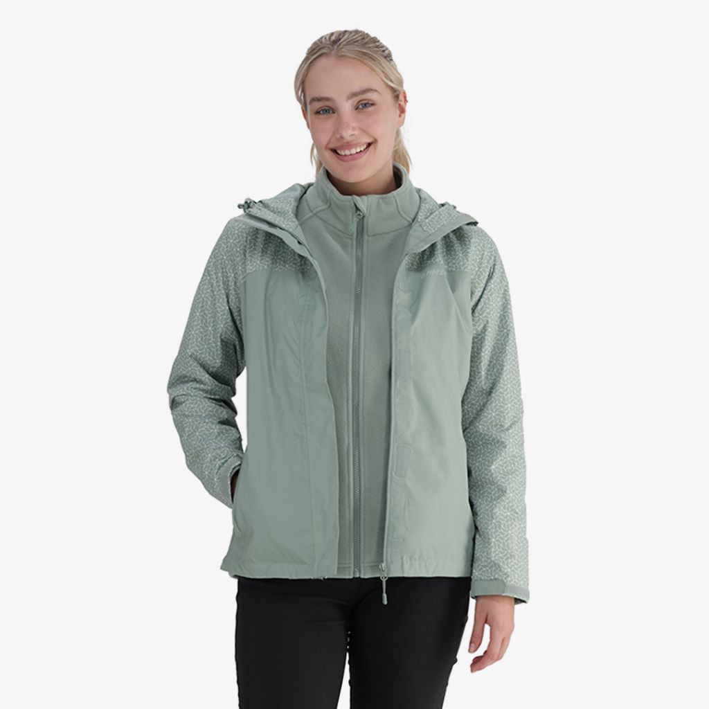 Vapour Jacket in Lily Pad/Cool Grey