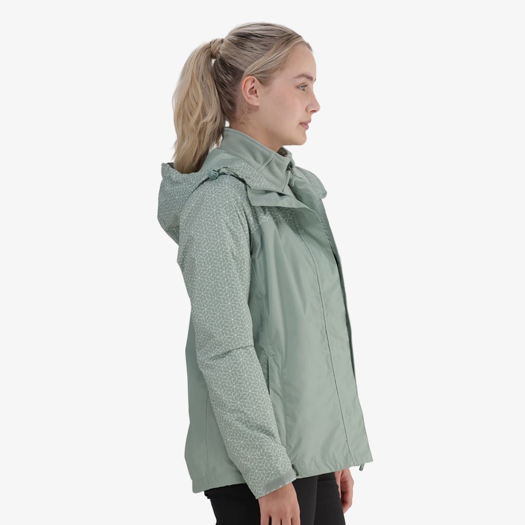 Vapour Jacket in Lily Pad/Cool Grey