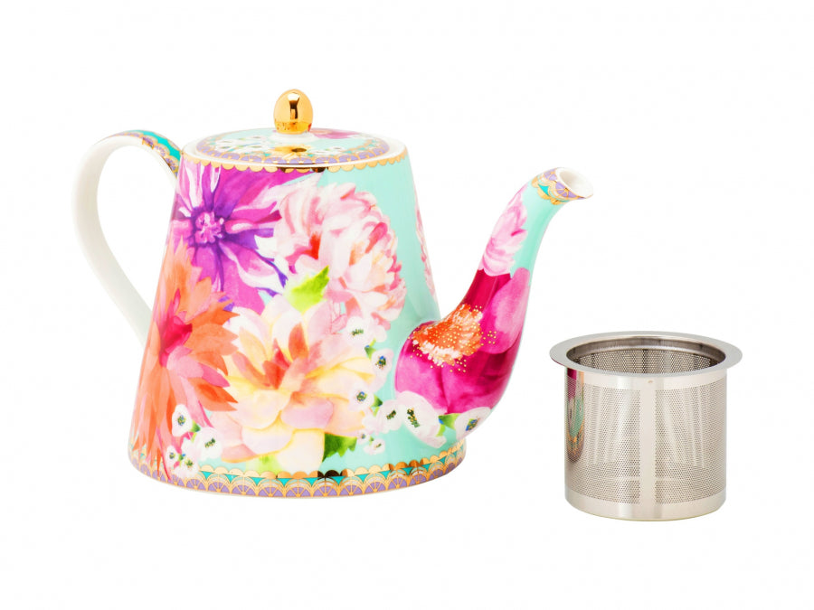 Dahlia Daze Teapot With Infuser