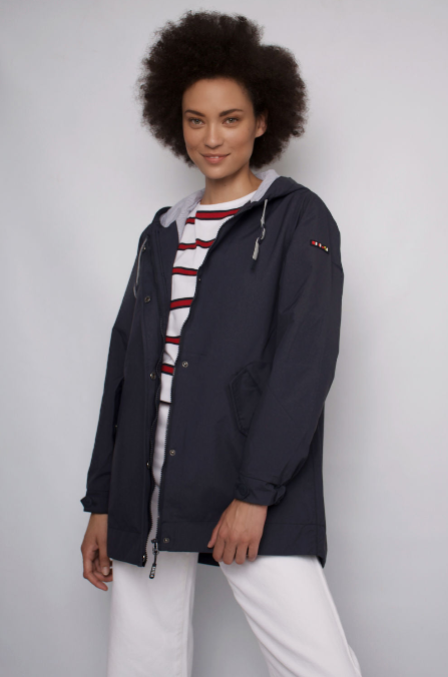 Getara Rain Jacket in Navy
