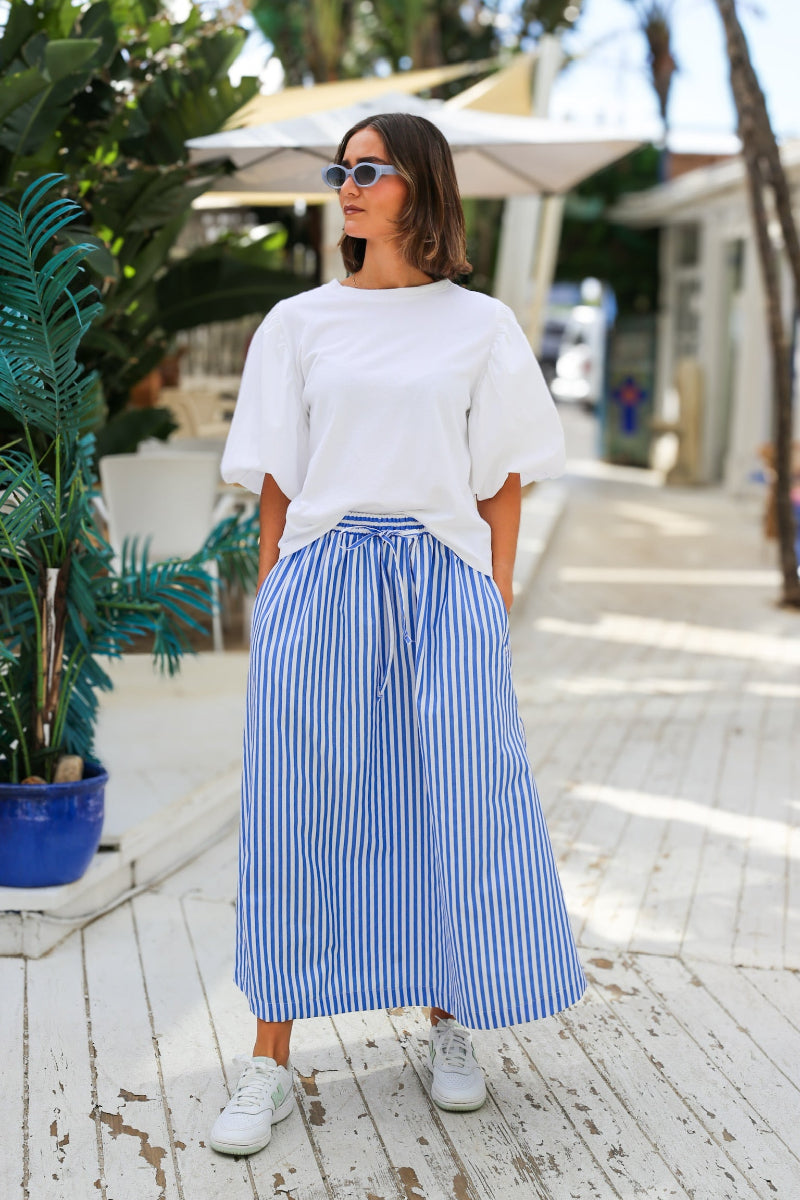 Haven Striped Skirt