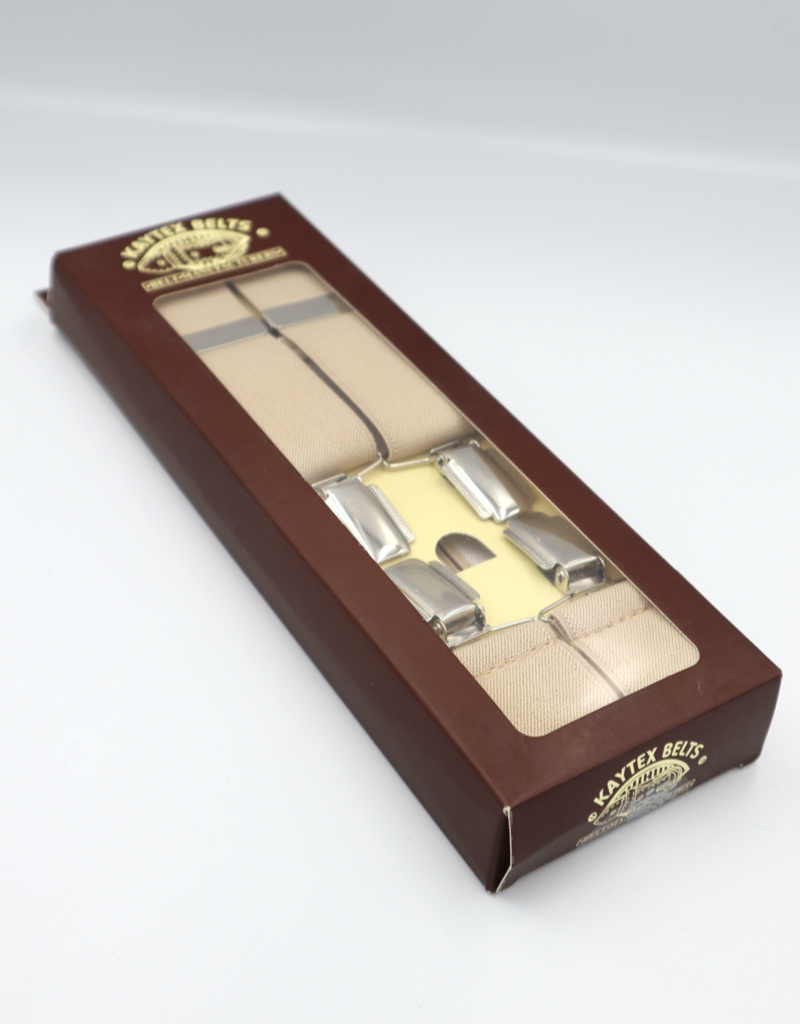 35mm 4 Clip Braces / Suspenders in Sterling