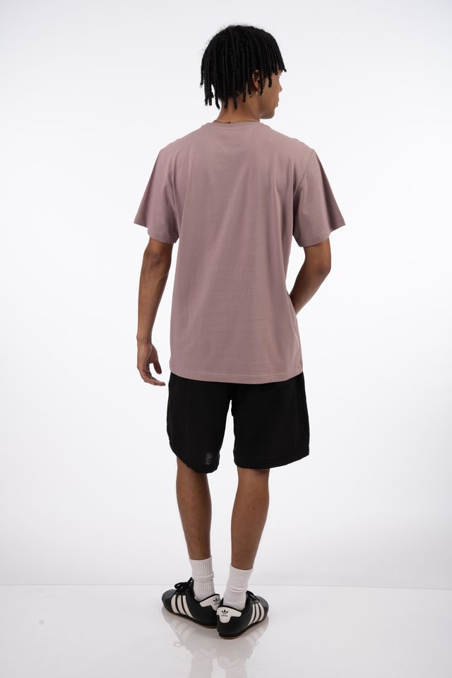Beach Shack Tee in Purple Chalk