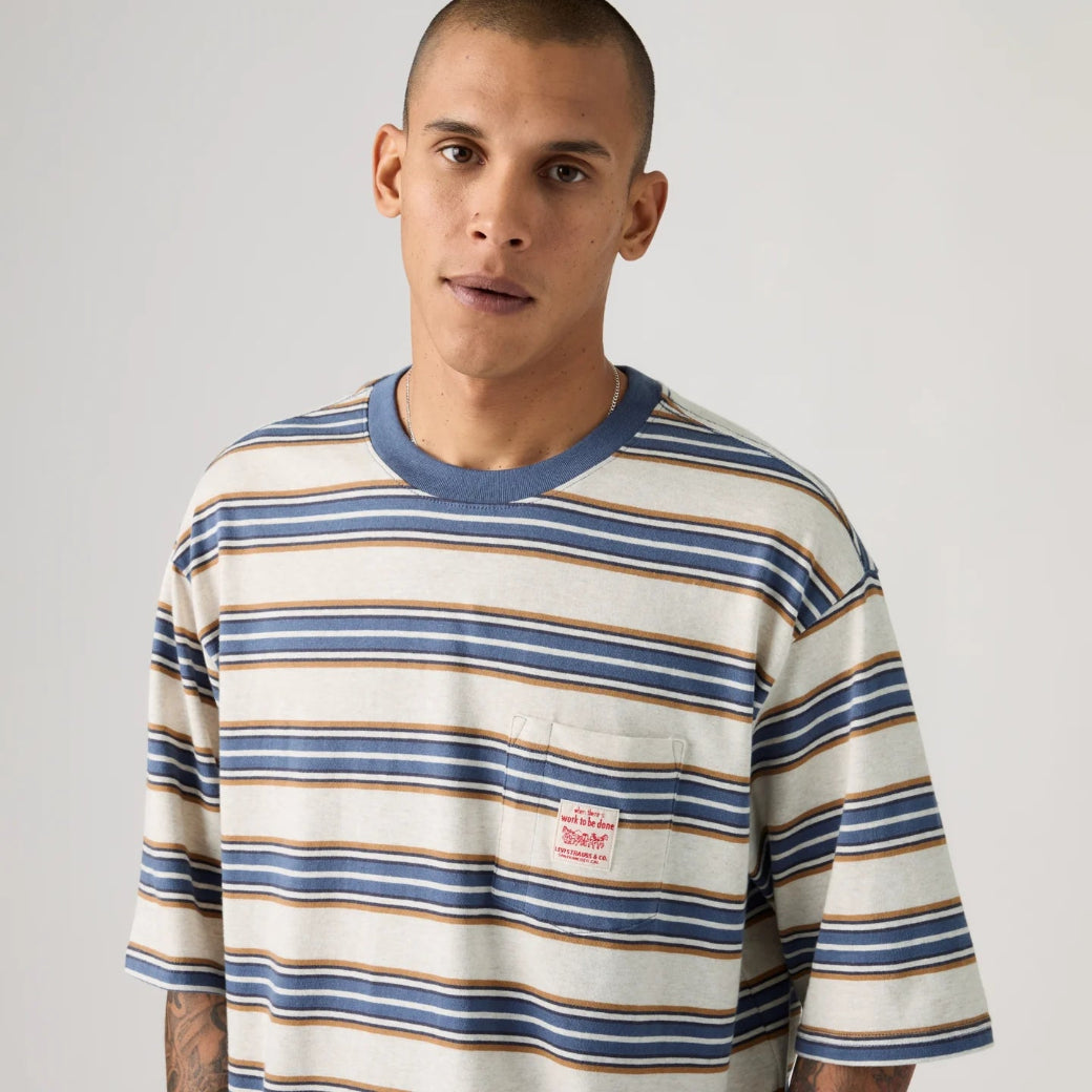 Workwear Caspian Stripe Tee