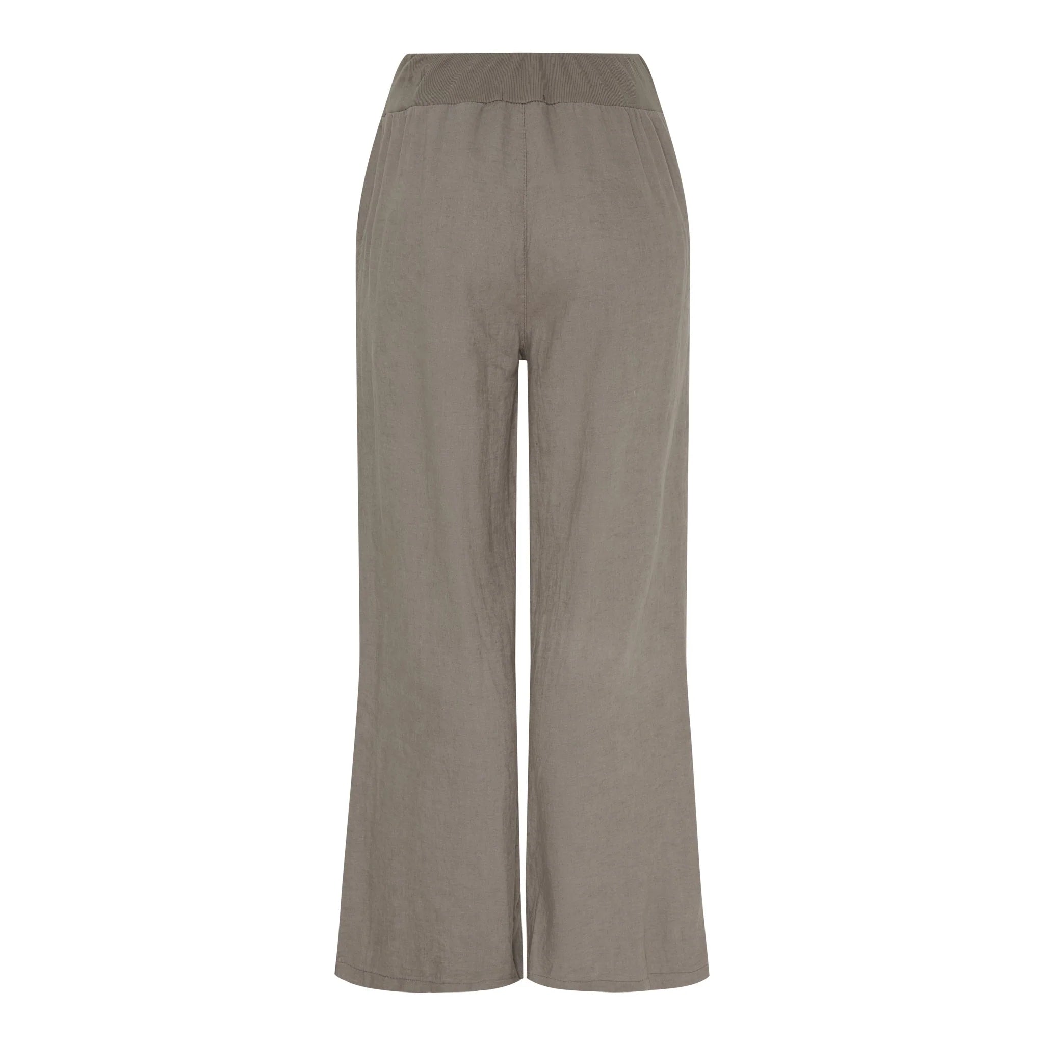 Anette Linen Pants in Fango