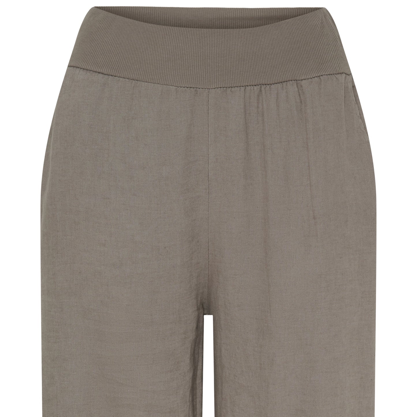 Anette Linen Pants in Fango