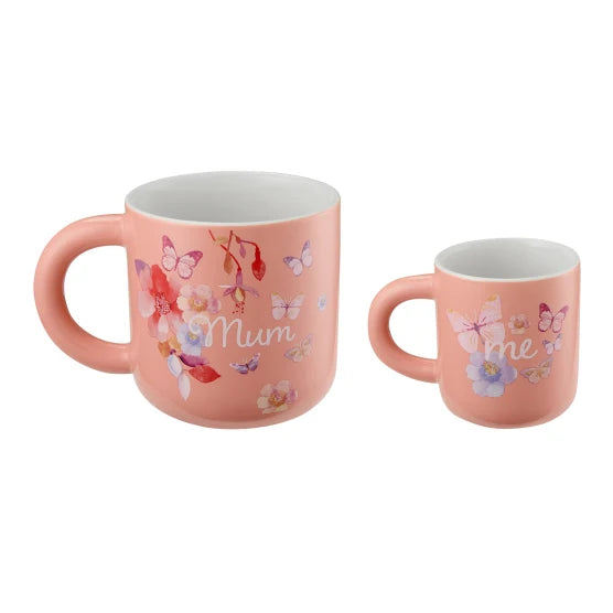 Camilla Mum & Me Mug Set in Apricot