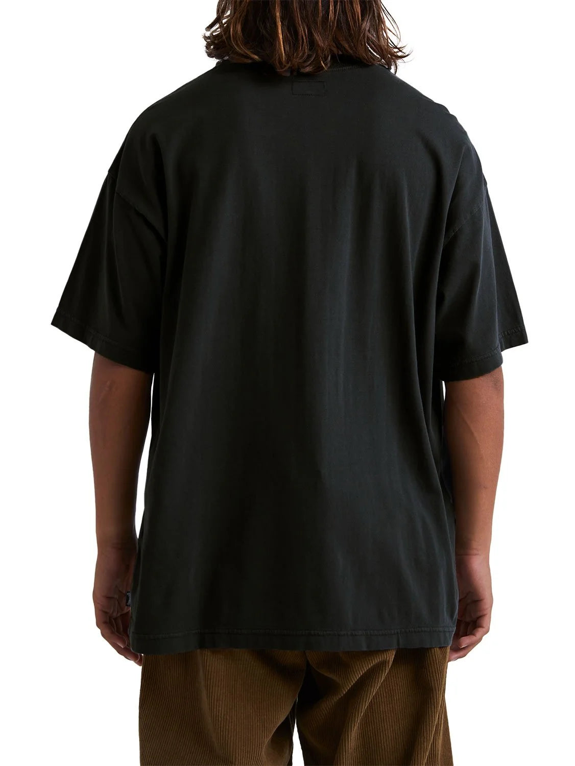 OG Wave Wash SS Tee in Washed Black