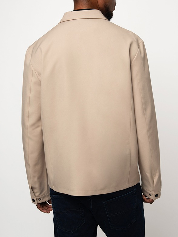 Harrington Tech Jacket in Stone