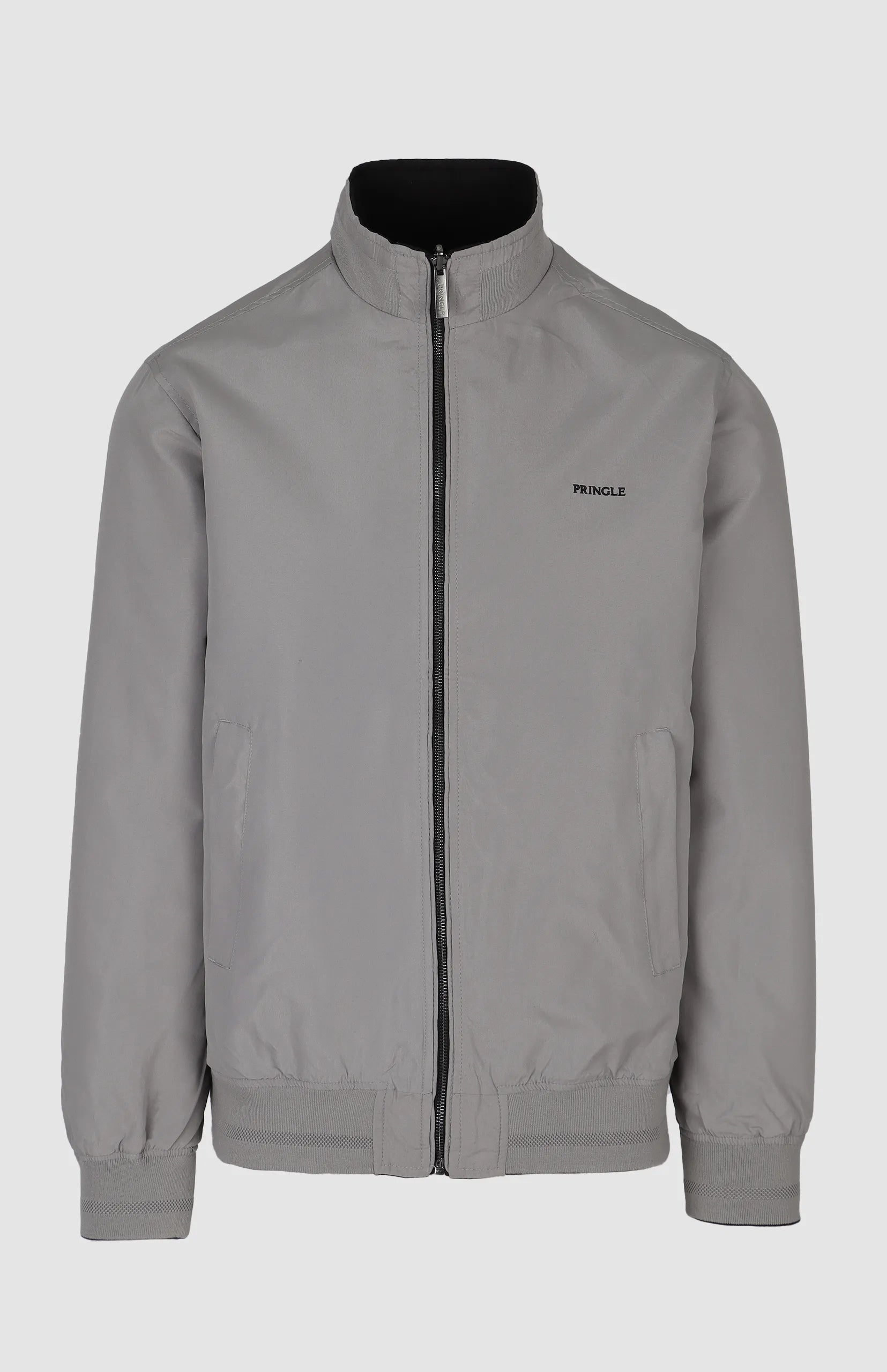 Larry Reversible Jacket in Black / Grey