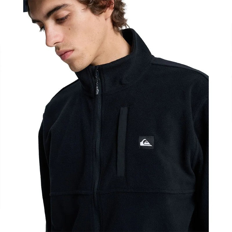 No Destination HS Fleece Top in Black