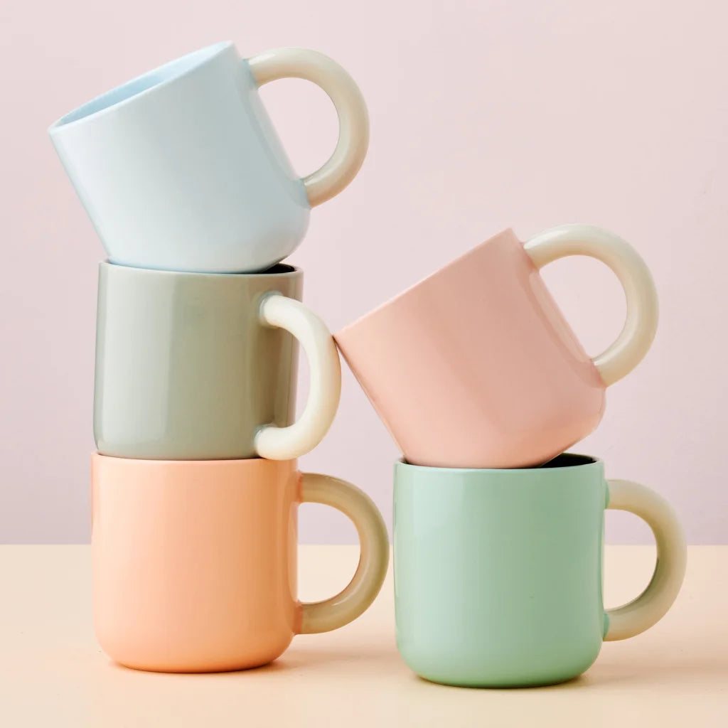 Sherbet Mini Mug in White