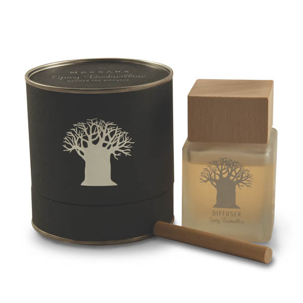 Wooden Top Diffuser in Spicy Bushwillow