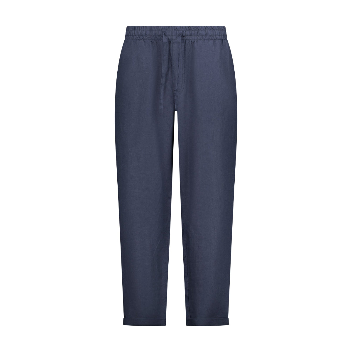 Relaxed Linen Pants in Navy