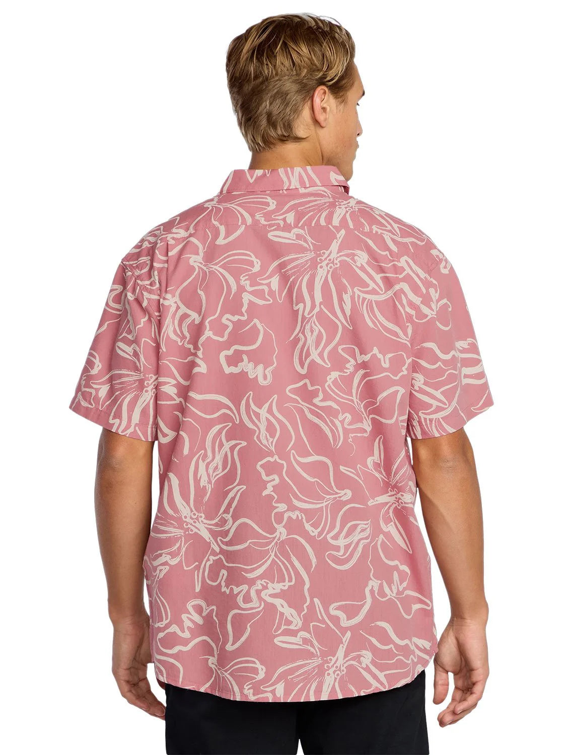 Sundays SS Woven Shirt in Faded Rose