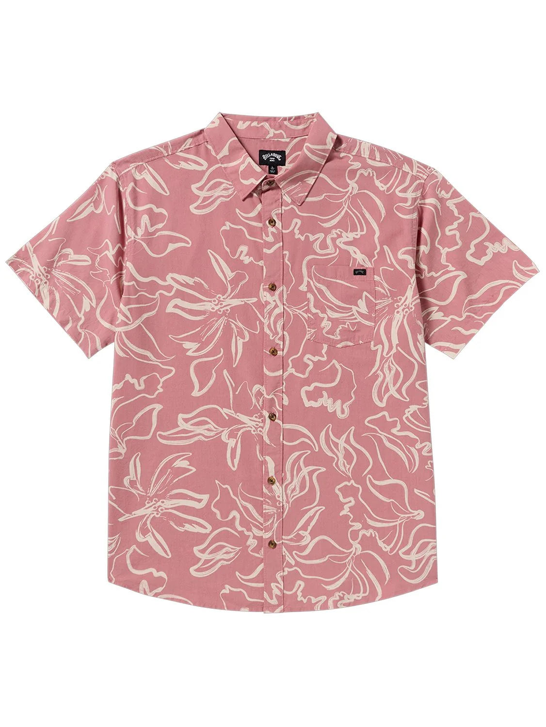 Sundays SS Woven Shirt in Faded Rose