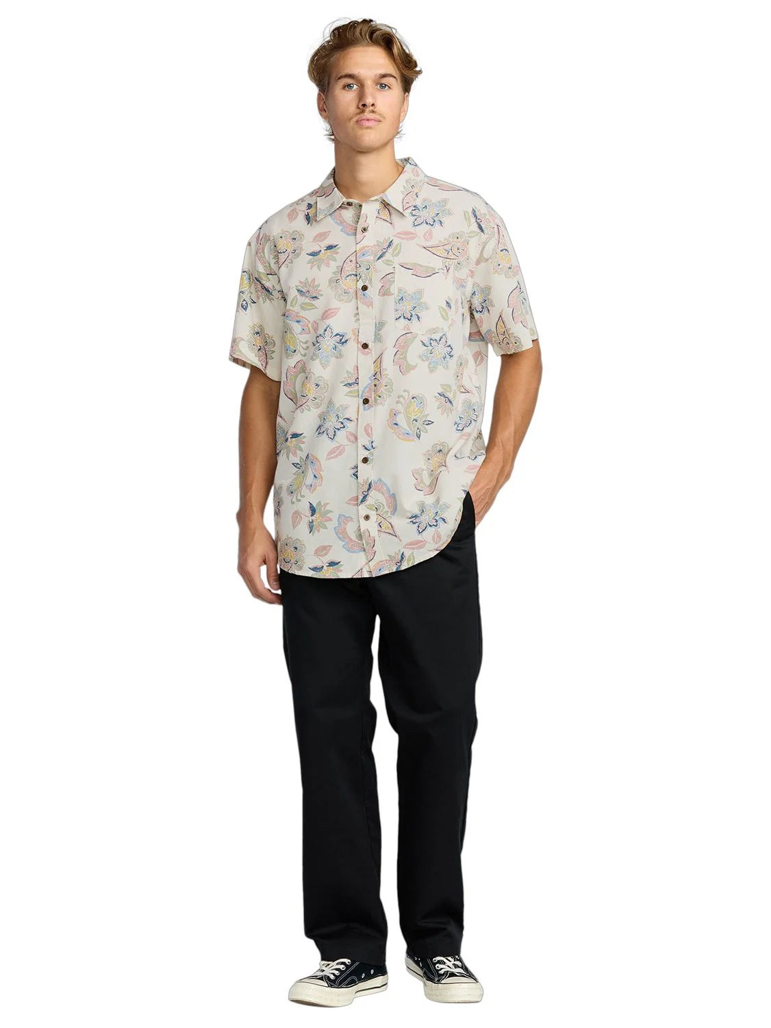 Sundays SS Woven Shirt in Sand