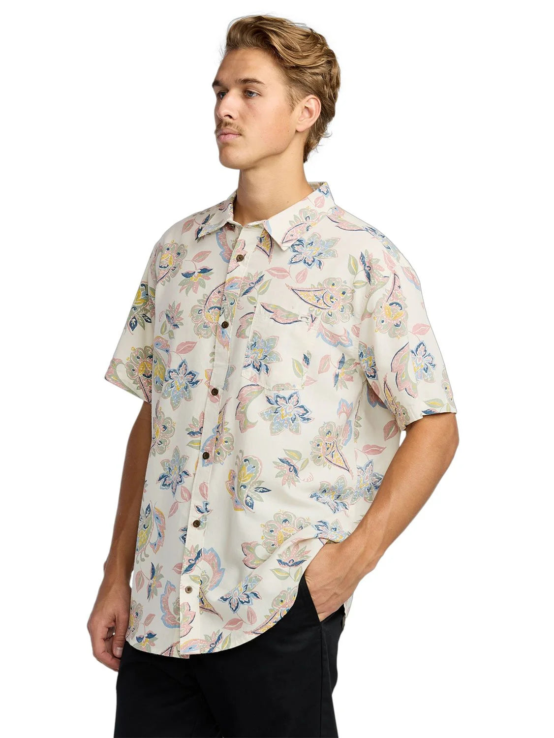 Sundays SS Woven Shirt in Sand