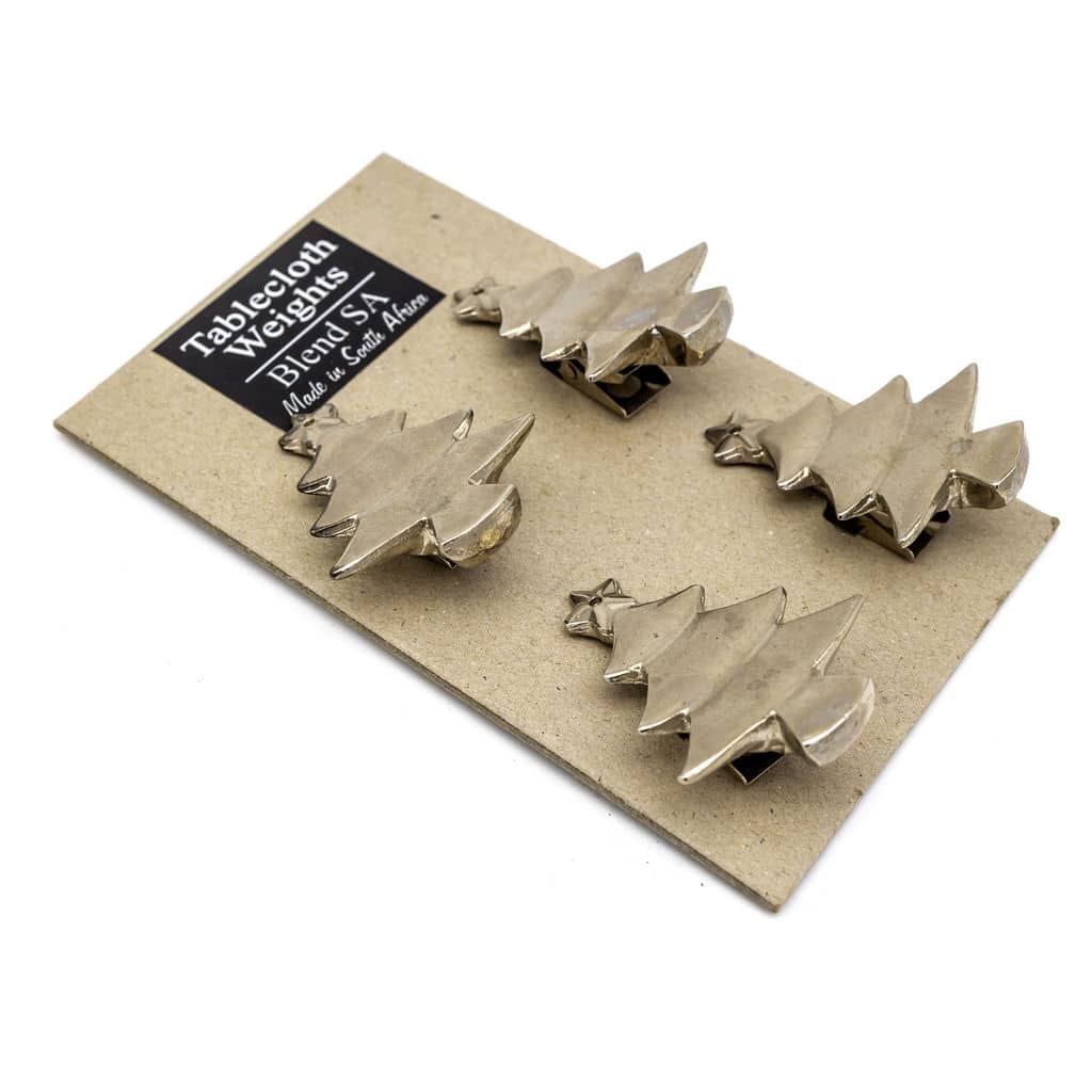 Xmas Trees Tablecloth Weights