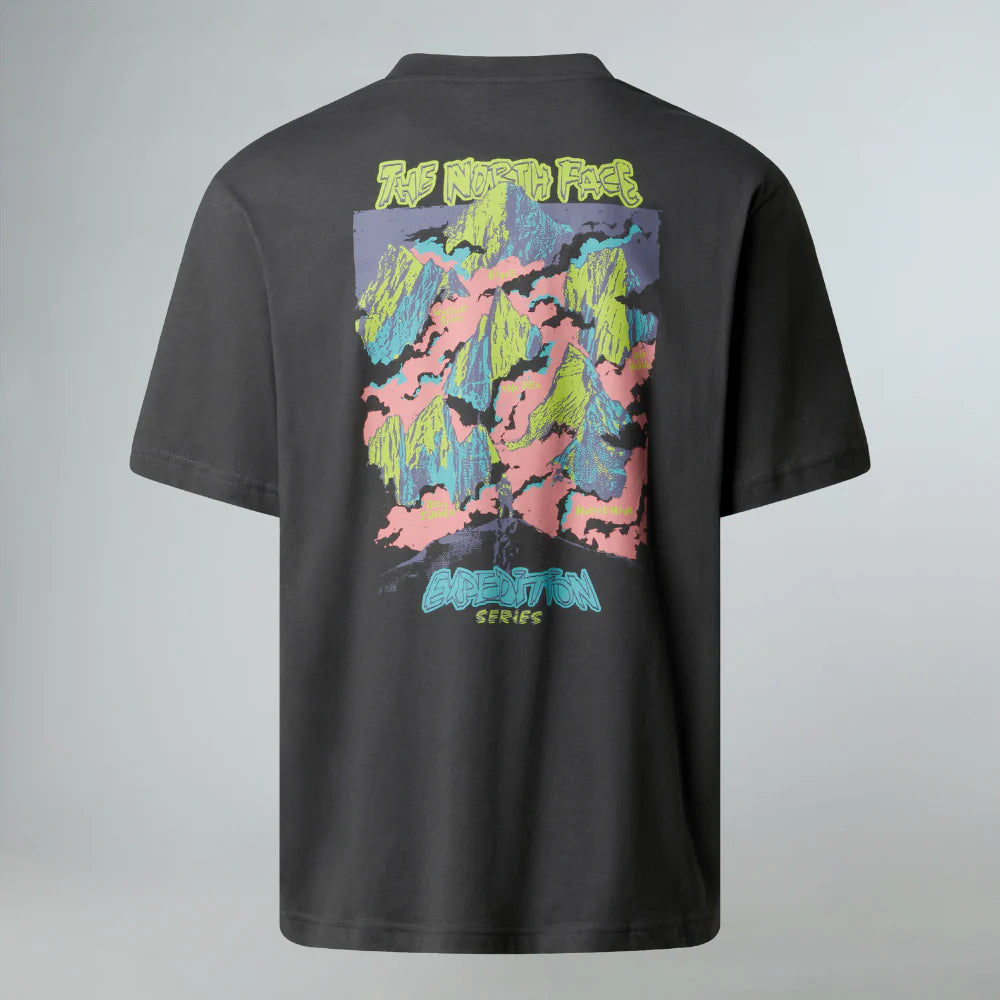 Expedition Celebration Oversized Tee in Anthracite Grey