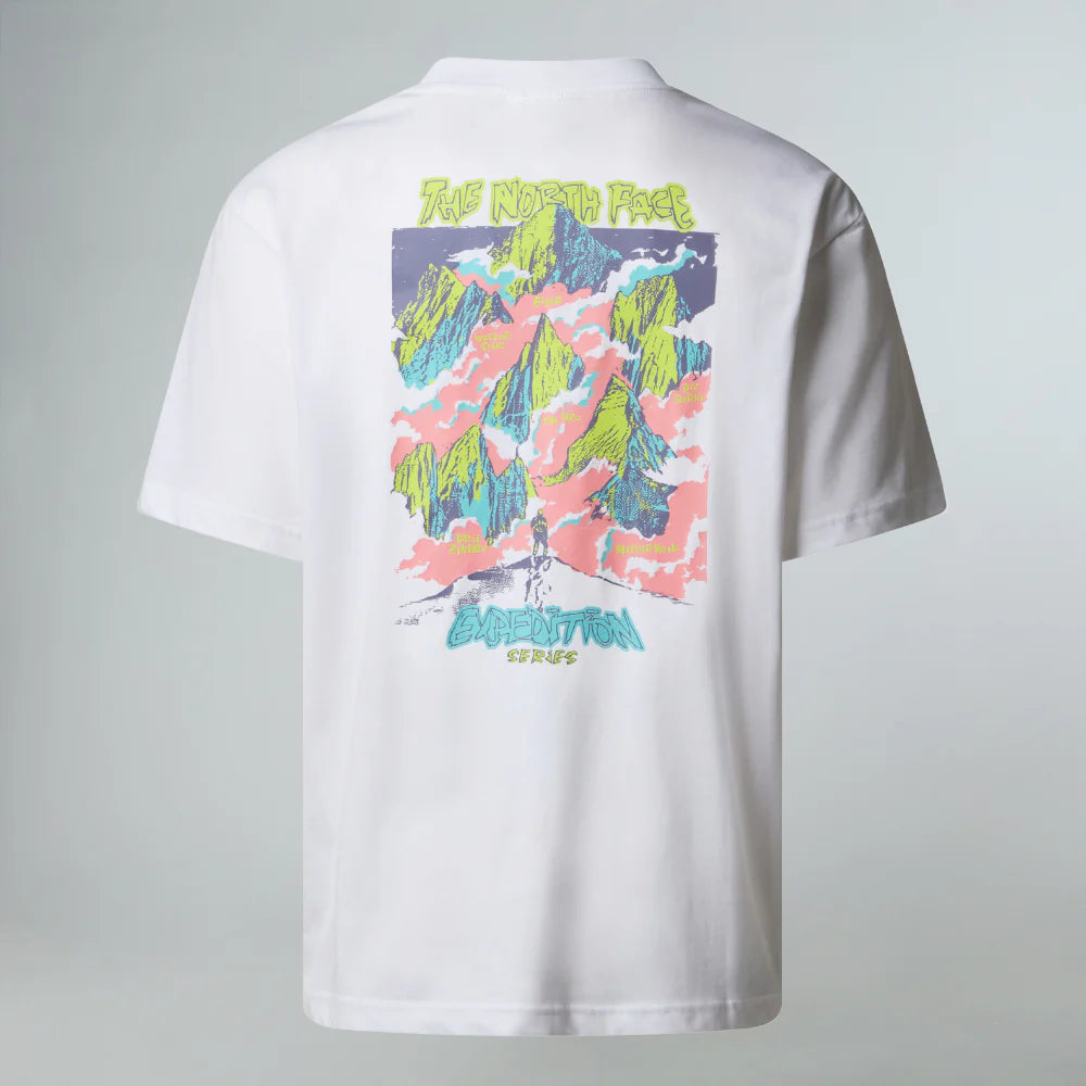 Expedition Celebration Oversized Tee in TNF White
