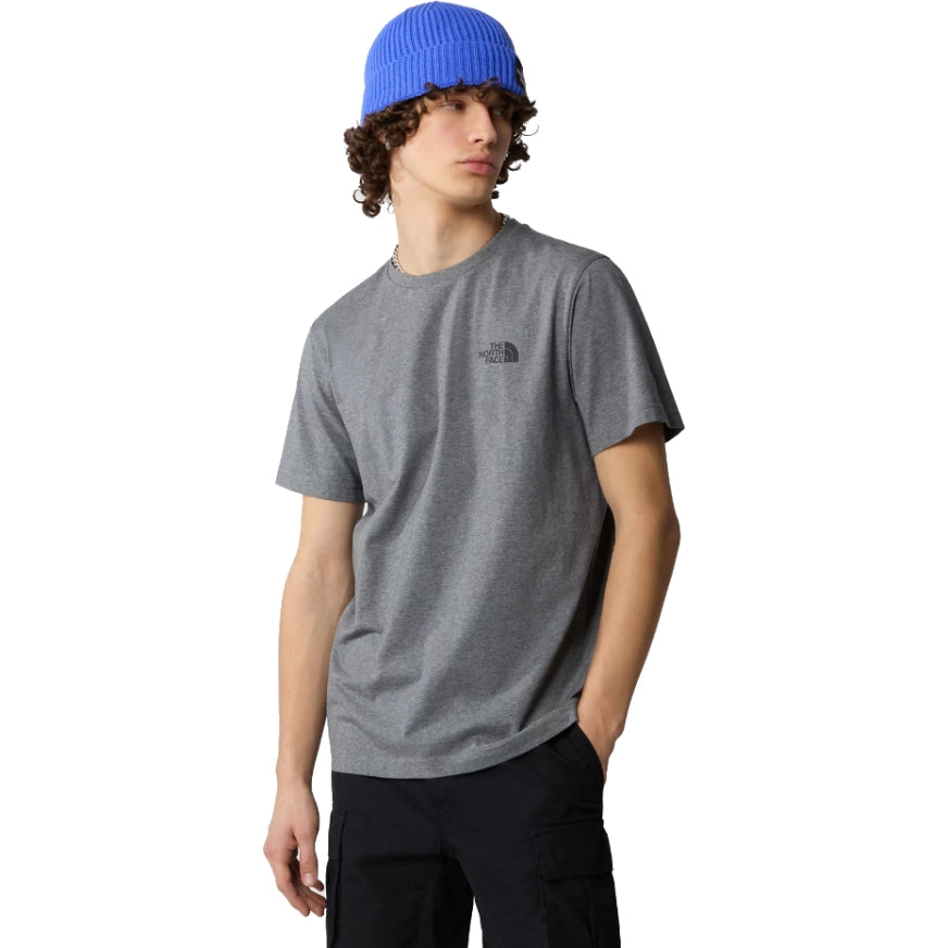 Simple Dome Tee in TNF Medium Heather Grey