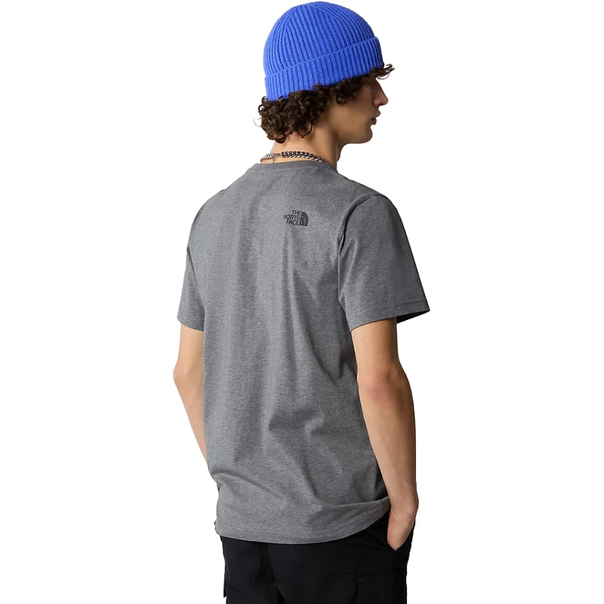 Simple Dome Tee in TNF Medium Heather Grey