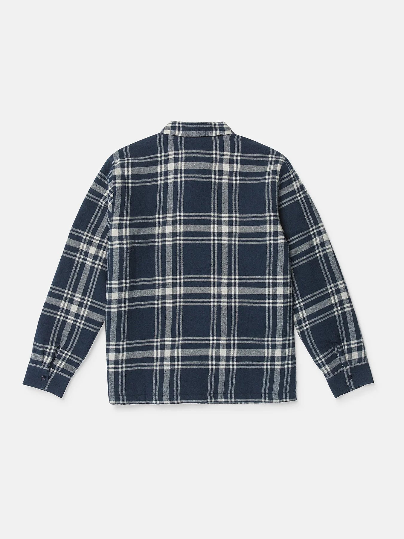 Northport Lined Long Sleeve Flannel in Navy