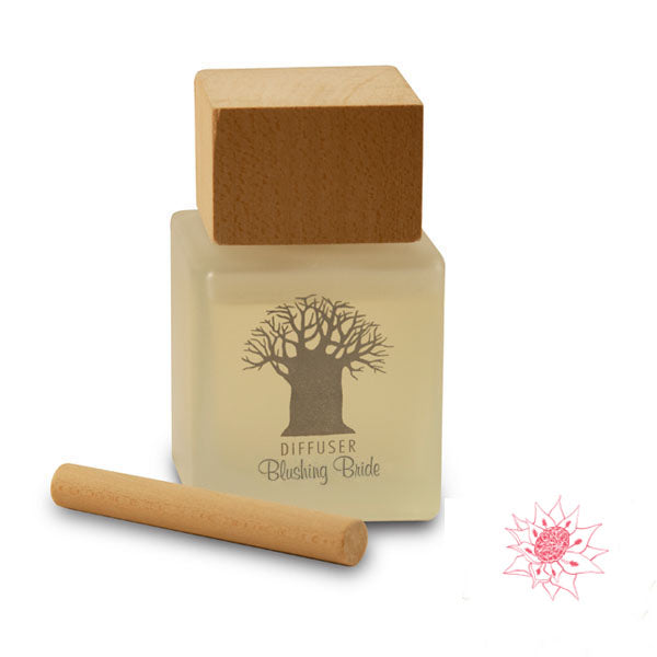 Wooden Top Diffuser in Blushing Bride