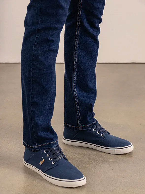 Simon Straight Leg Denim in Indigo